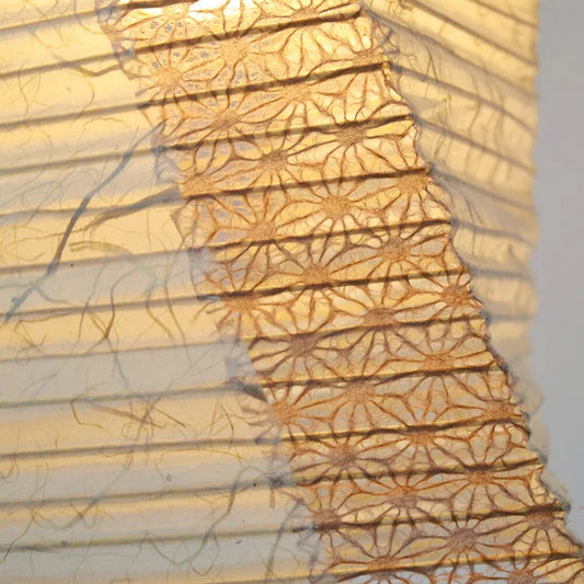 和紙ペンダントライト-和紙照明ペンダント-日本の和紙ランプ-和風ペンダントライト-手作り和紙照明-薄紙ペンダントライト-モダン和紙照明-和紙照明デザイン-伝統的な和紙照明-4畳用照明-1灯ペンダントライト-ツイスト-spn1-1004-黒雲龍-麻葉唐茶-電球別売